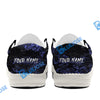 BlueJose Billiards Ball 8 & 9 Yinyang Dragon Tiger White Canvas Loafer Shoes ( 4 Colors )