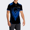 BlueJose Design Blue And Black Darts Personalized Name, Team Name Unisex Shirt