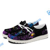 BlueJose Billiards Ball 8 & 9 Yinyang Dragon Tiger White Canvas Loafer Shoes ( 4 Colors )