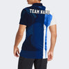 BlueJose Blue Darts Paintdrop Style Personalized Name, Team Name Unisex Shirt