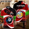 BlueJose Billiards 8 Ball & 9 Ball Stormeye Personalized Name, Team Name Unisex Shirt (6 Colors)