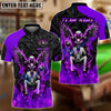 BlueJose Billiards Ball 8 Skull Eagle Flaming Mafia King Personalized Name Shirt (4 Colors)