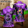 BlueJose Billiards Funny Fire 8 Ball Personalized Name & Team Name Shirt (4 Colors)