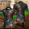 BlueJose Billiards 8 Ball Aztec Warrior Spirit Pride Mexico Eagle Serpent Design Personalized Shirt