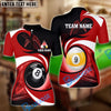 BlueJose Billiards 8 Ball & 9 Ball Stormeye Personalized Name, Team Name Unisex Shirt (6 Colors)