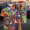 BlueJose Darts Shut Up Cool Bear Graffiti Personalized Name Shirt