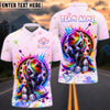 BlueJose Darts Unicorn Rainbow Splash Cool Style Personalized Name Shirt