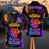 BlueJose Darts Neon Funny Quote My Dart Technique Is Top Secret Even I Don't Know What I'm Doing Personalized Name Shirt