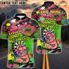 BlueJose Darts Grumpy Pig Throw Darts Not Farts Multicolor Options Personalized Name Shirt (6 Colors)