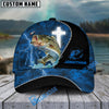 BlueJose Personalized Bass Fishing Cross Cap