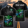 BlueJose Darts Joker Skull Master Personalized Name, Team Name Shirt (4 Colors)