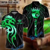 BlueJose Billiards 8 Ball Sport Dragon Crown Tribal Personalized Name, Team Name Unisex Shirt (4 Colors)