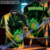 BlueJose Green Custom Darts Shirt For Darren