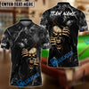 BlueJose Ball 8 Pool Pattern Skull Crack Personalized Name, Team Name 3D Shirt