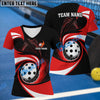 BlueJose Pickleball Stormeye Personalized Name, Team Name Unisex Shirt (4 Colors)