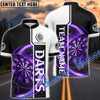 BlueJose Darts Plain Personalized Name, Team Name Shirt (4 Colors)