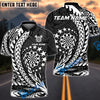 BlueJose Darts Maori Star Customized Name, Team Name 3D Shirt (4 Colors)