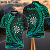 BlueJose Darts Maori Star Customized Name, Team Name 3D Shirt (4 Colors)
