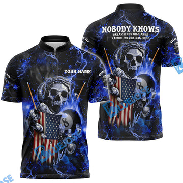 BlueJose Billiards Personalized Shirt For Ravann Murphy