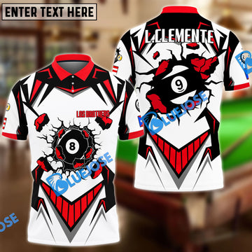 BlueJose Billiards Shirt For Leticia Laboy
