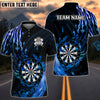 BlueJose Darts Fire Claws Personalized Name, Team Name Shirt (4 Colors)