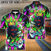 BlueJose Bowling And Pins 420 King Smoking Ball Customized Name, Team Name 3D Shirt (4 Colors)