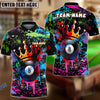 BlueJose Billiards 8-Ball Pool Graffiti King Personalized Name, Team Name Unisex Shirt