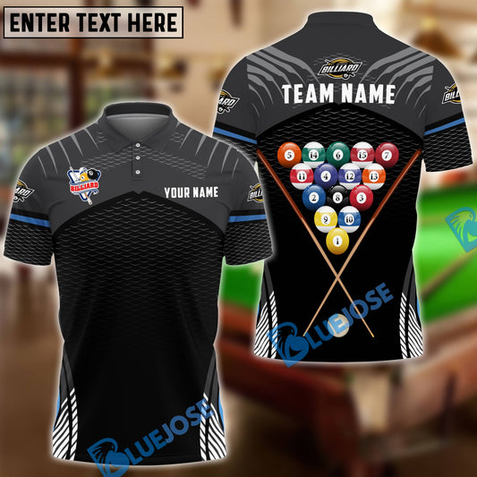 BlueJose Billiards New Sport Personalized Name, Team Name Unisex Shirt