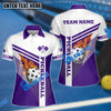 BlueJose Pickleball Fire Line Personalized Name, Team Name Unisex Shirt for Women