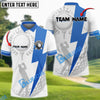 BlueJose Flash Golf Customized Name, Team Name 3D Shirts (4 Colors)