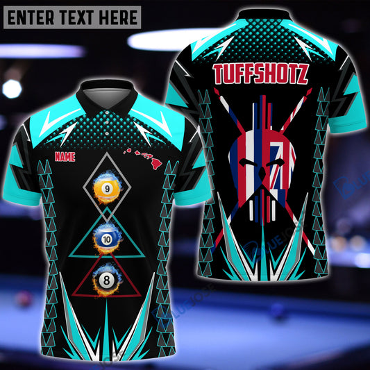 BlueJose Billiards Custom Shirt For Team TUFFSHOTZ