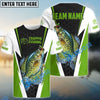 BlueJose Crappie Fishing Jerseys Crappie Custom 3D Shirts