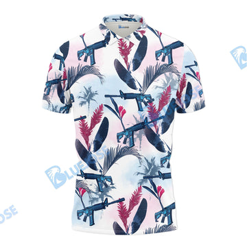 BlueJose Midnight Aloha ARs Shirt