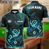 BlueJose Billiards Yin And Yang Ball 8 Dragon Personalized Name Shirt (4 Colors)