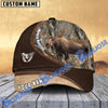 BlueJose Moose Hunting Camo Pattern Multicolor Personalized Cap