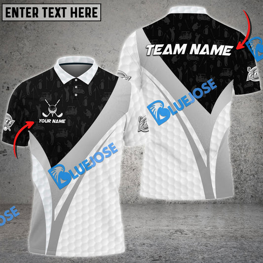 BlueJose Golf Pro Stylist Customized Name, Team Name 3D Shirts ( 5 Colors )