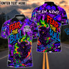 BlueJose Darts Fear The Bull Graffiti Style Customized Name, Team Name 3D Shirt (4 Colors)