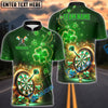 BlueJose Darts Irish Lucky Dartboard Personalized Name, Team Name Shirt