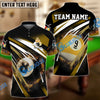 BlueJose Billiards Explosion Personalized Name, Team Name Unisex Shirt ( 6 Colors )