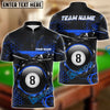 BlueJose Billiards Ball 8 Mechanic Core Personalized Shirt (4 Colors)