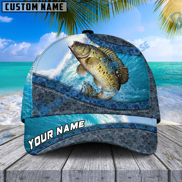 BlueJose Magic Crappie Fishing Personalized Cap