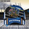 BlueJose Premium Multiple US Military Services Veteran 3D Cap