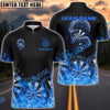 BlueJose Darts Snake On Fire Personalized Name, Team Name Shirt (4 Colors)