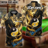 BlueJose Billiards Ball 8 & 9 Yin Yang Dragon Personalized Name Shirt (4 Colors)