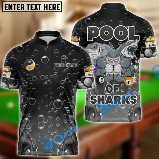 BlueJose Pool Shark Gang Billiard Ball 8 And 9 Personalized Unisex Shirt