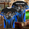 BlueJose Billiards 8 Ball Cowboy Gunny Premium Personalized Name, Team Name Unisex Shirt (4 Colors)
