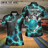 BlueJose Bowling And Pins The Power Of The God Of Thunder Customized Name 3D Shirt (4 Colors)