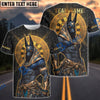 BlueJose Darts Anubis Egyptian Gold Mystic Design Multicolor Options Personalized Name Shirt (6 Colors)