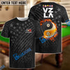 BlueJose Billiards Yin Yang Custom Shirt For VZLA Team