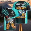 BlueJose Darts And Beer Therapy Personalized Name, Team Name Shirt (4 Colors)